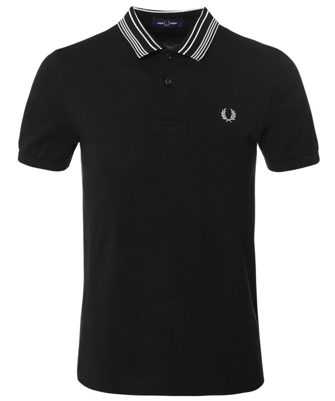 Fred Perry Striped Collar Polo Shirt M1695 102