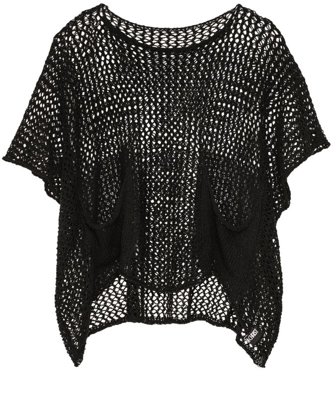 Philomena Christ Open Knit Short Sleeve Jumper