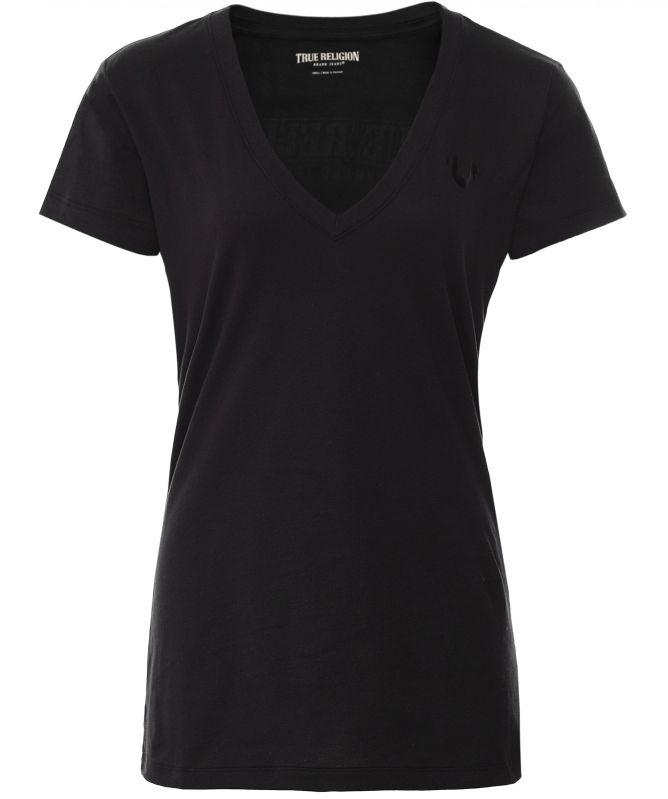 True Religion Buddha Logo V Tee