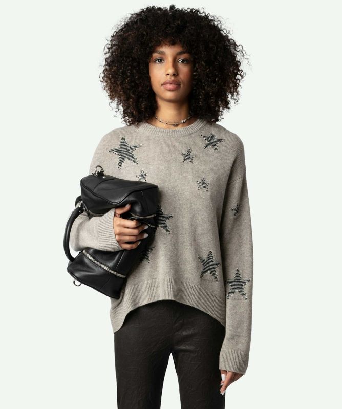 Zadig & Voltaire Markus Stars Cashmere Jumper