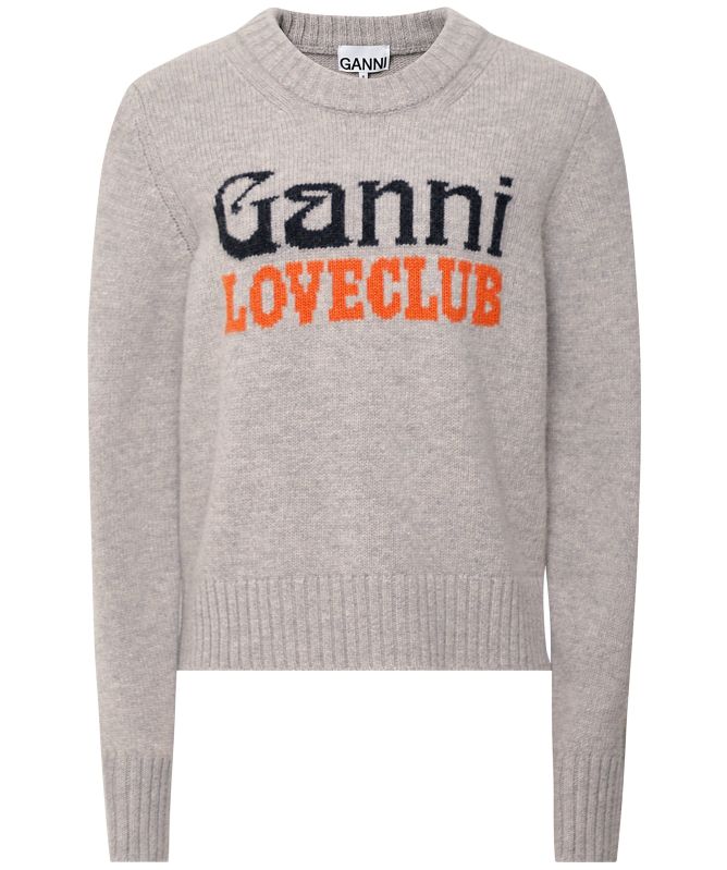 GANNI Loveclub Intarsia Jumper