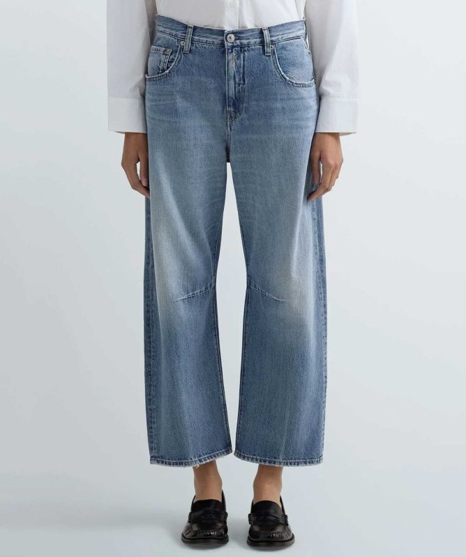 Replay Janie Barrel Leg Jeans