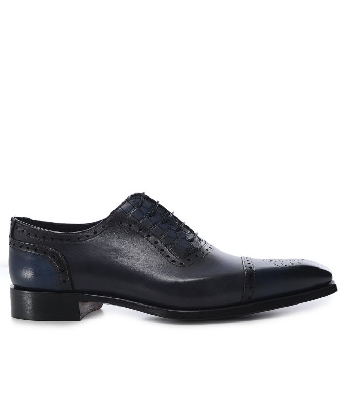 Jules B Leather Cap Oxford Brogues