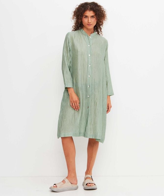 Thanny Long Pleated Shirt