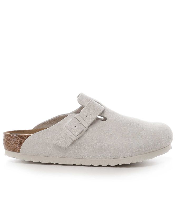 Birkenstock Boston Suede Leather Clogs