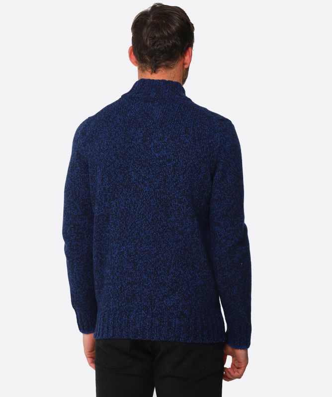 Gran Sasso Virgin Wool Zip Cardigan