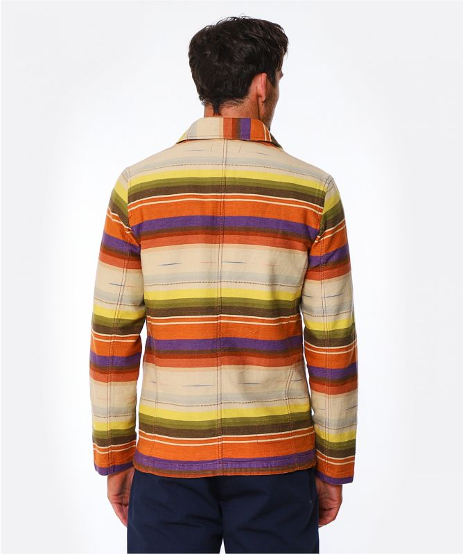 Universal Works Jacquard Mex Bakers Jacket