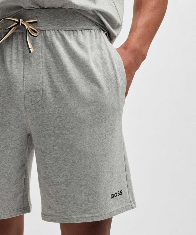 BOSS Stretch Cotton Pyjama Shorts