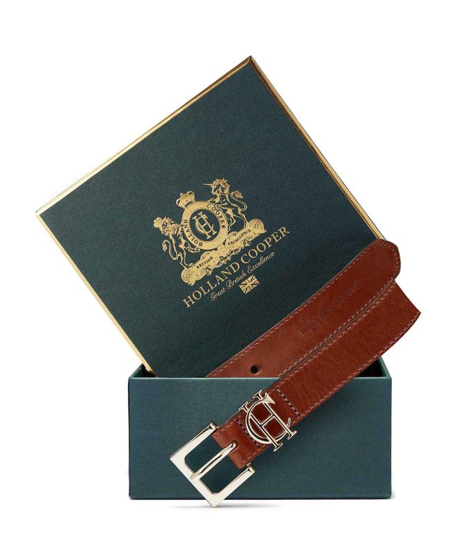 Holland Cooper HC Slim Logo Belt