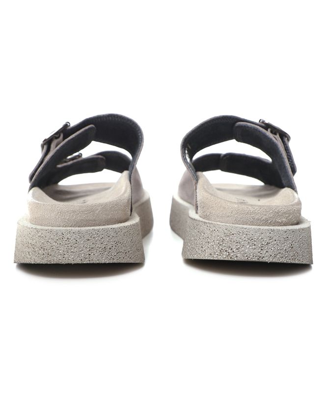 Lofina Suede Buckle Sandals