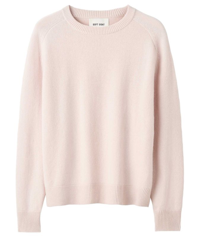 Soft Goat Boyfriend Crewneck Jumper