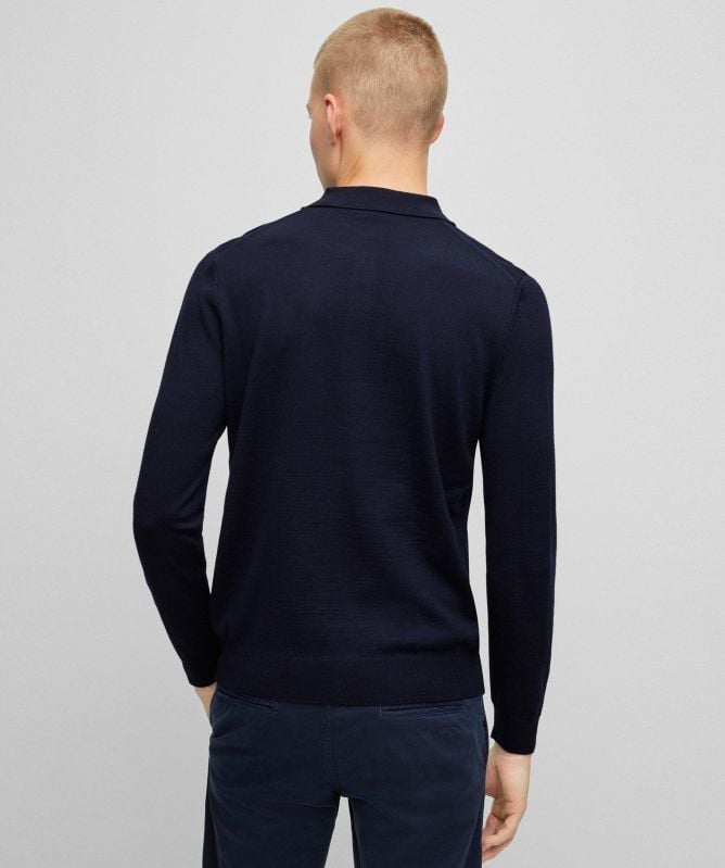 BOSS Virgin Wool Bono-L Polo Shirt