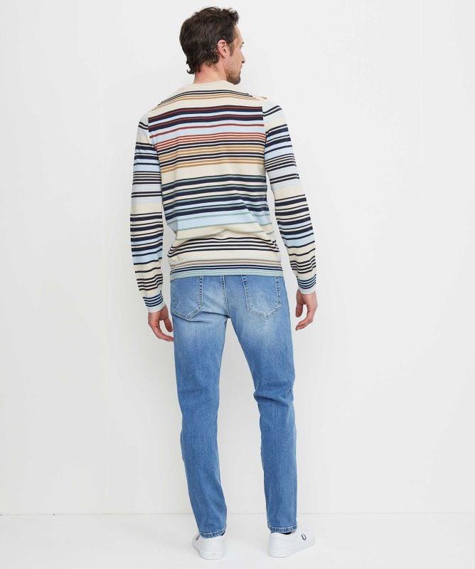 Seinse Slim Fit Light Wash Jeans