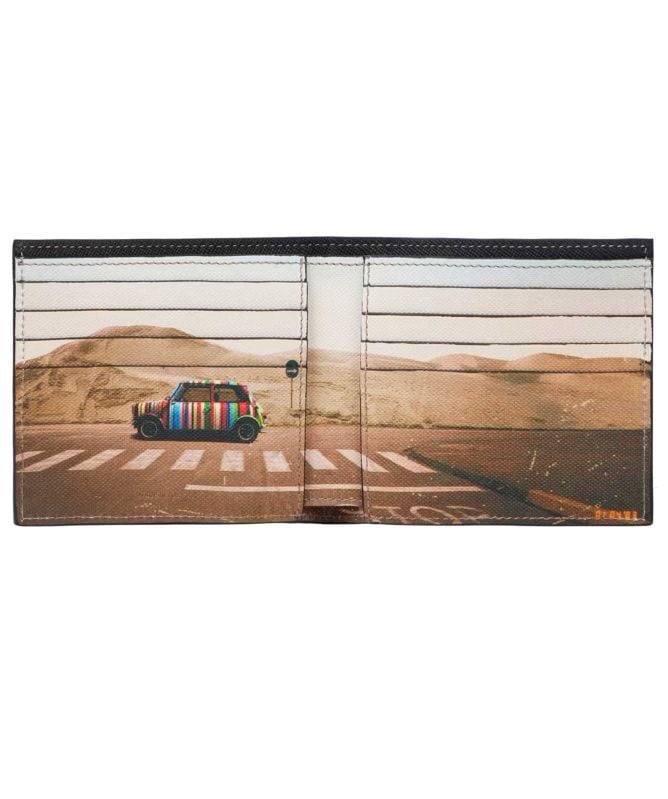 Paul Smith Leather Desert Mini Billfold Wallet