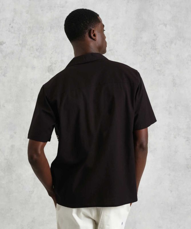 Wax London Abstract Applique Didcot Shirt