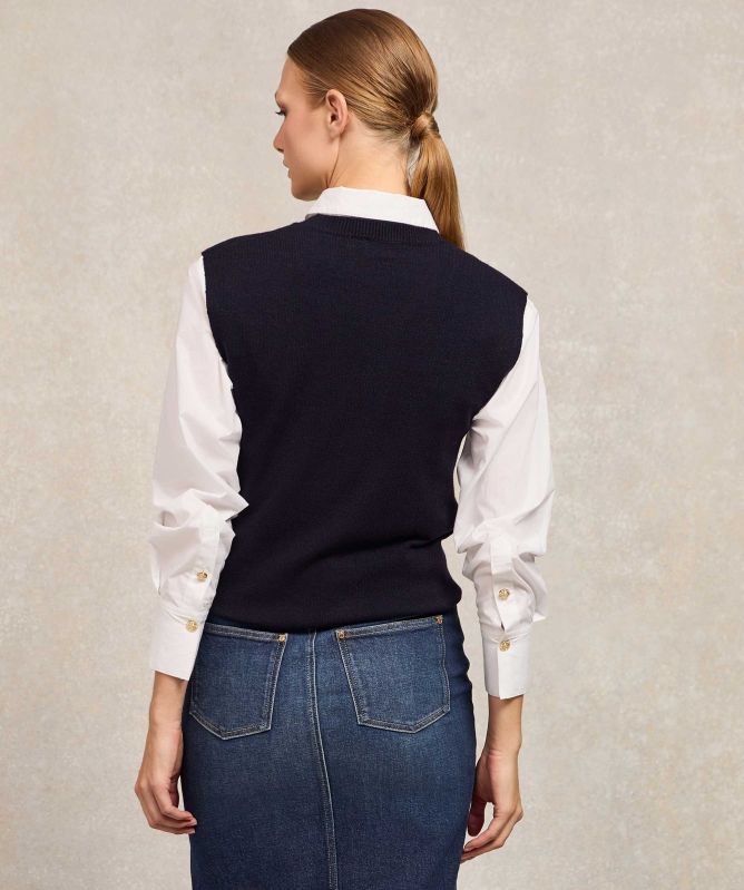 Holland Cooper Sarah Knitted Tank