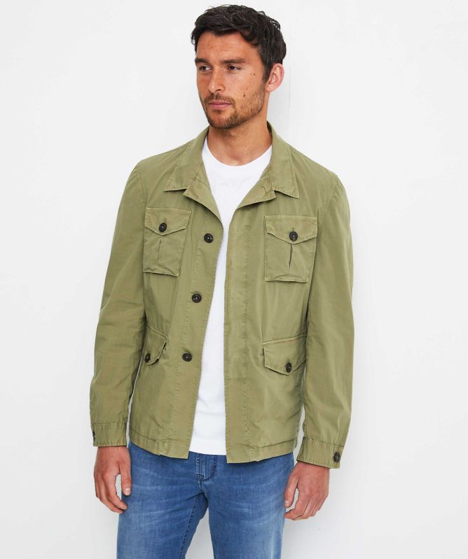 LBM 1911 Stretch Cotton Overshirt