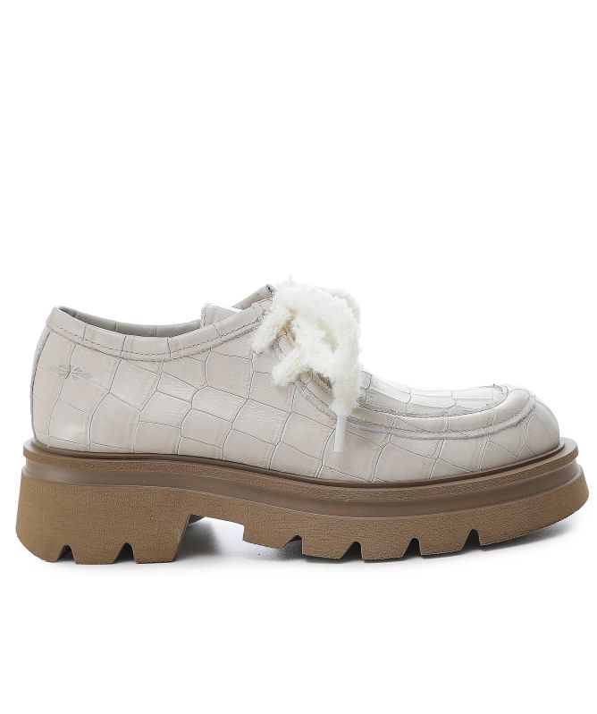 Patrizia Bonfanti Ingy Croc Laced Shoes