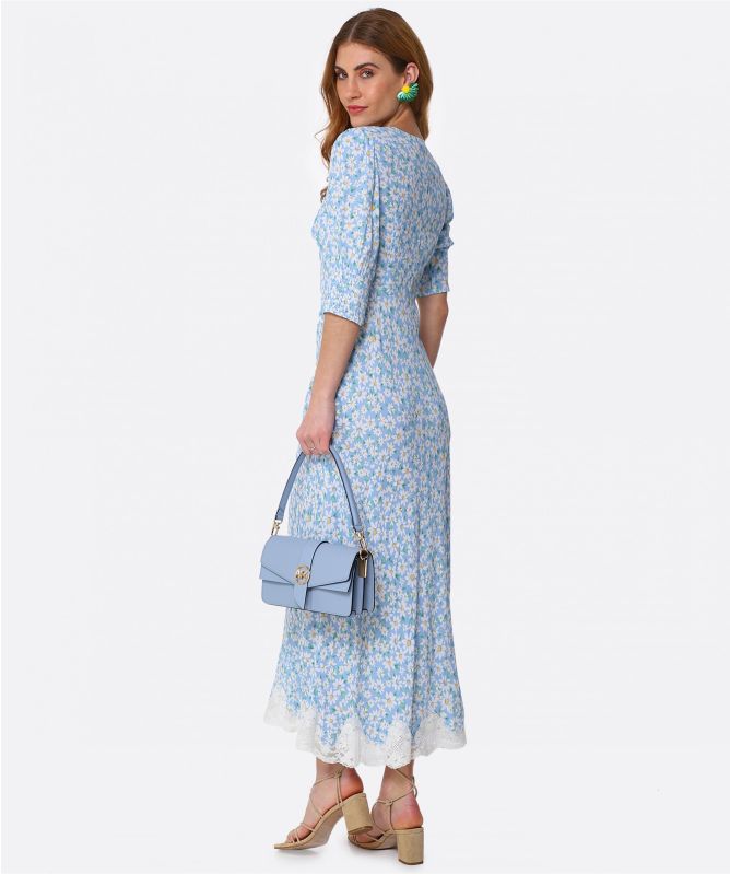 RIXO Zadie Lace Dress