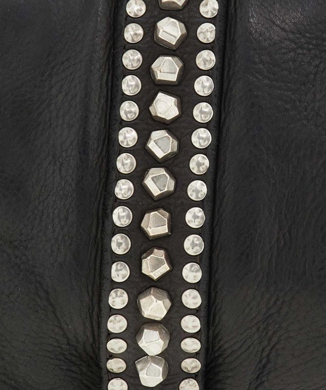 Campomaggi Leather Crossbody Bag With Rivets