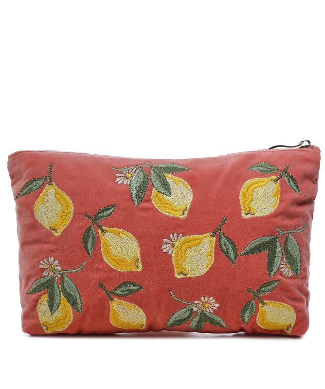 Elizabeth Scarlett Lemon Blossom Everyday Pouch