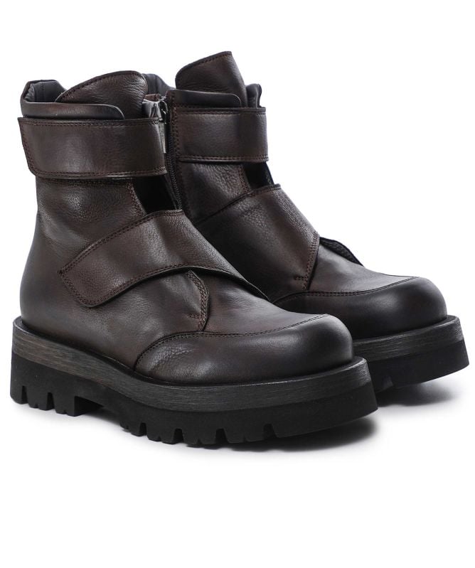 Lofina Twist Strap Boots