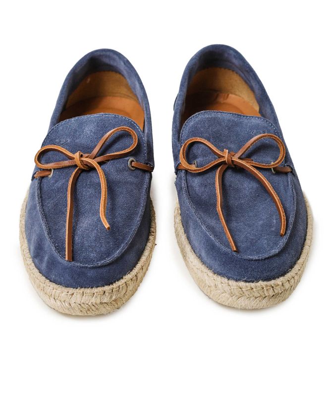 Hackett Suede Laced Espadrilles