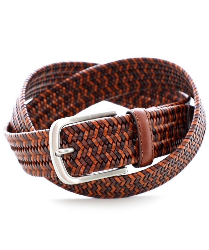 Leyva Woven Leather Belt