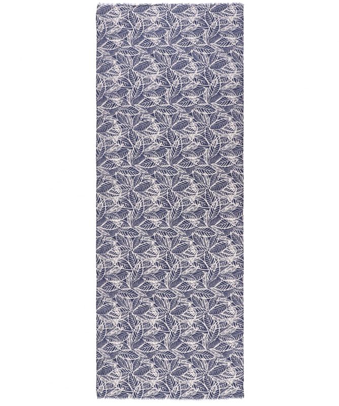 Hartford Cotton Leaf Print Scarf