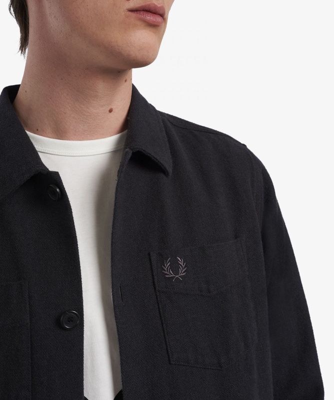 Fred Perry Wool Blend Overshirt