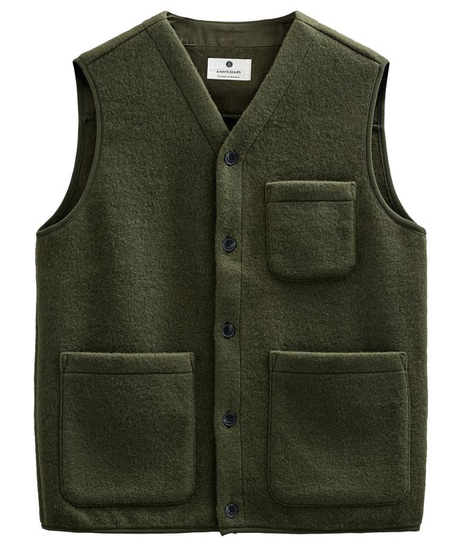 Anerkjendt Akramsus Boiled Wool Tank top