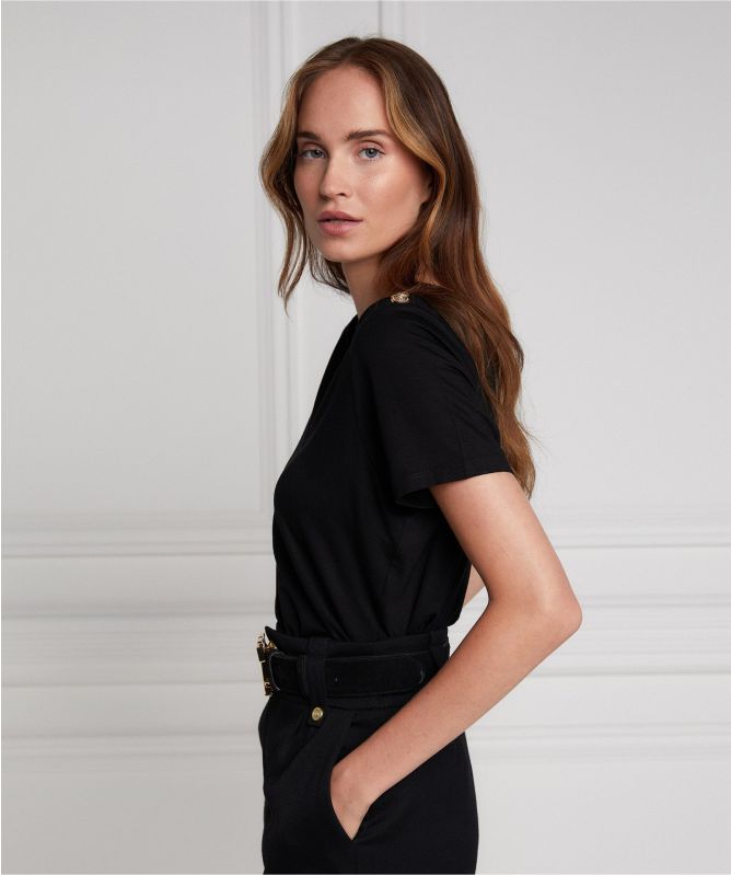 Holland Cooper Relax Fit V-Neck T-Shirt