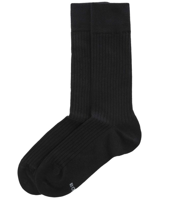 BOSS Ribbed Socks 2 Pack