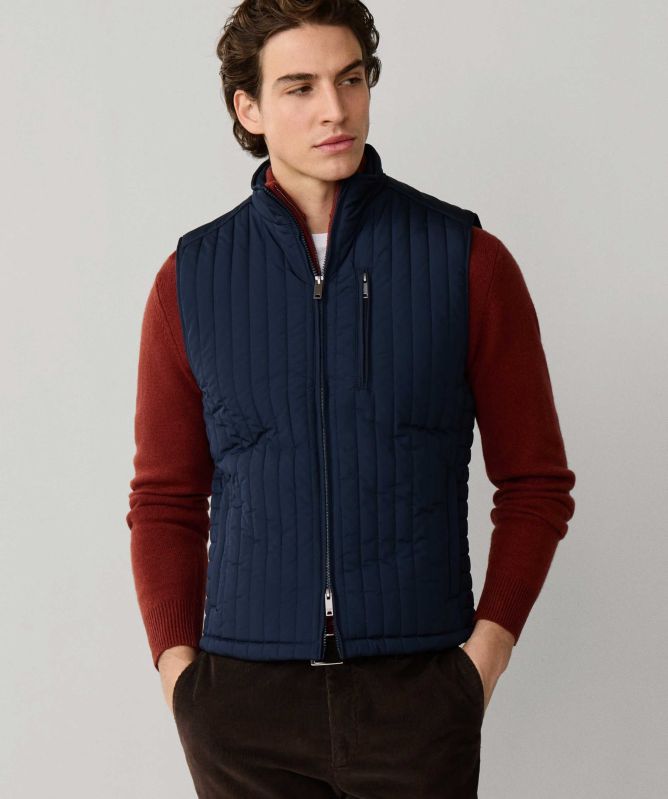 Hackett Channel Quilted Tank top
