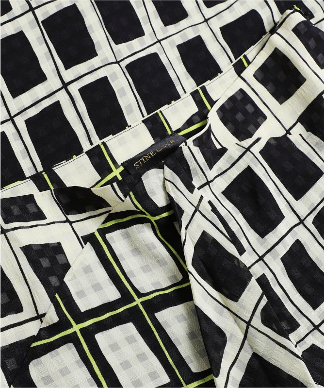 Stine Goya Lilah Check Skirt