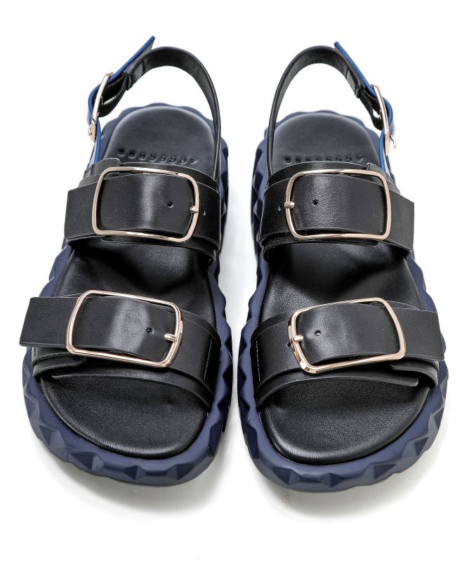 4CCCCEES Jabara Sandy Black Sandals