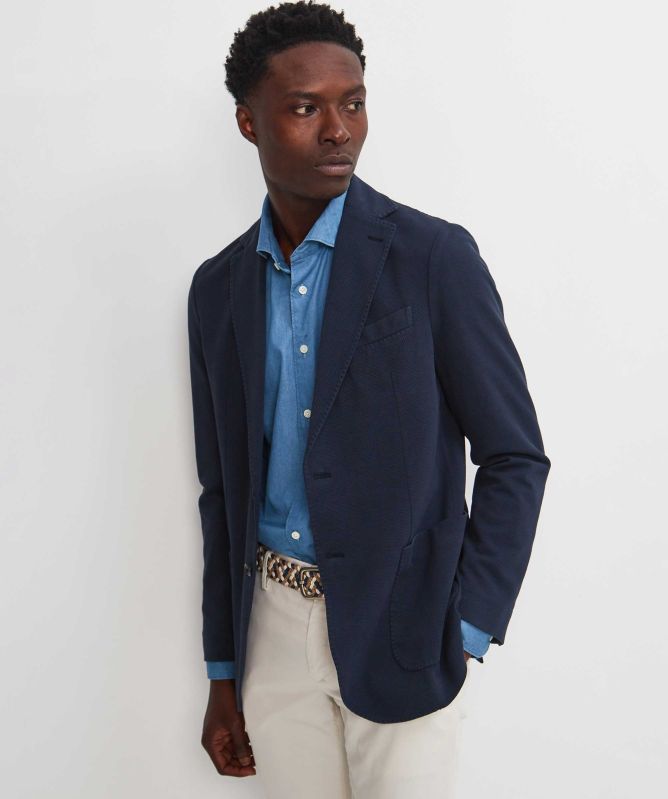 Circolo 1901 Slim Fit Oxford Blazer