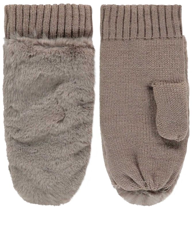 Rino and Pelle Oxo Faux Fur Mittens