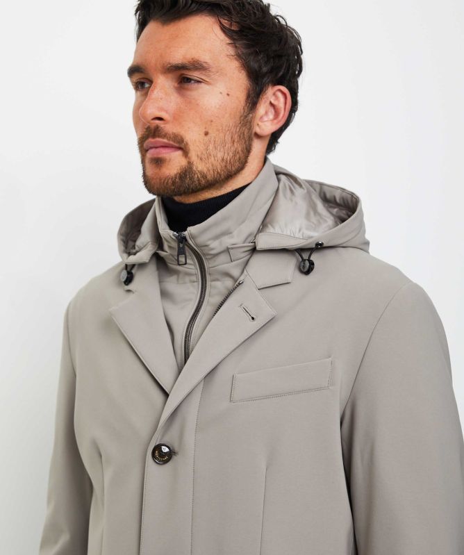Montecore Water-Resistant Longline Down Coat