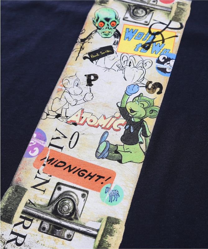Paul Smith Organic Cotton Skateboard T-Shirt