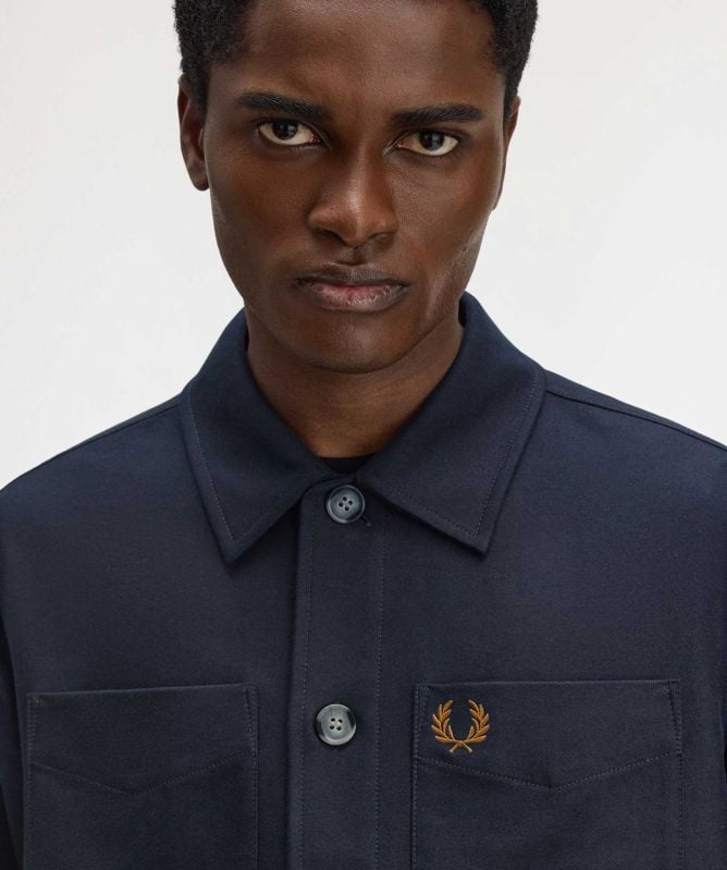 Fred Perry Brushed Twill Overshirt