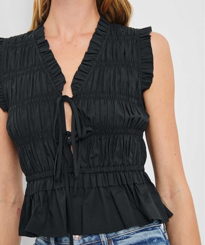 Rails Martine Smocked Top