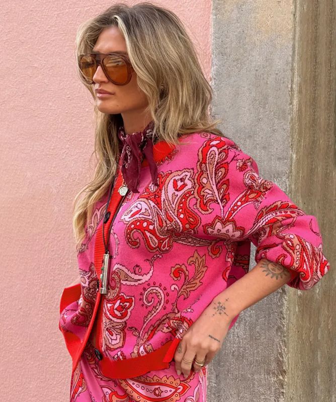 Never Fully Dressed Paisley Oslo Cardigan