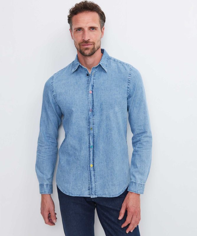 Paul Smith Tailored Fit Denim Shirt