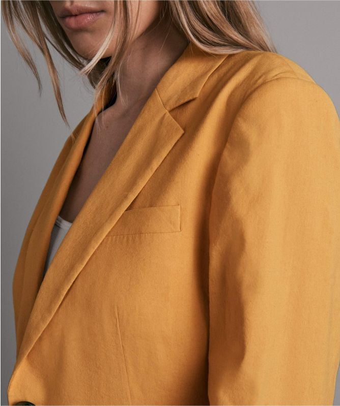 Rag and Bone Charles Linen Blazer