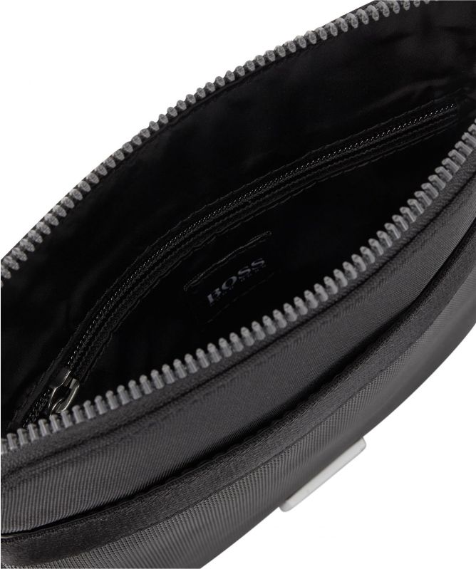 BOSS Pixel BW_NS zip Side Bag