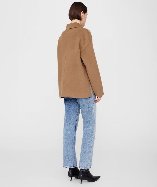 Anine Bing Luca Wool-Cashmere Jacket