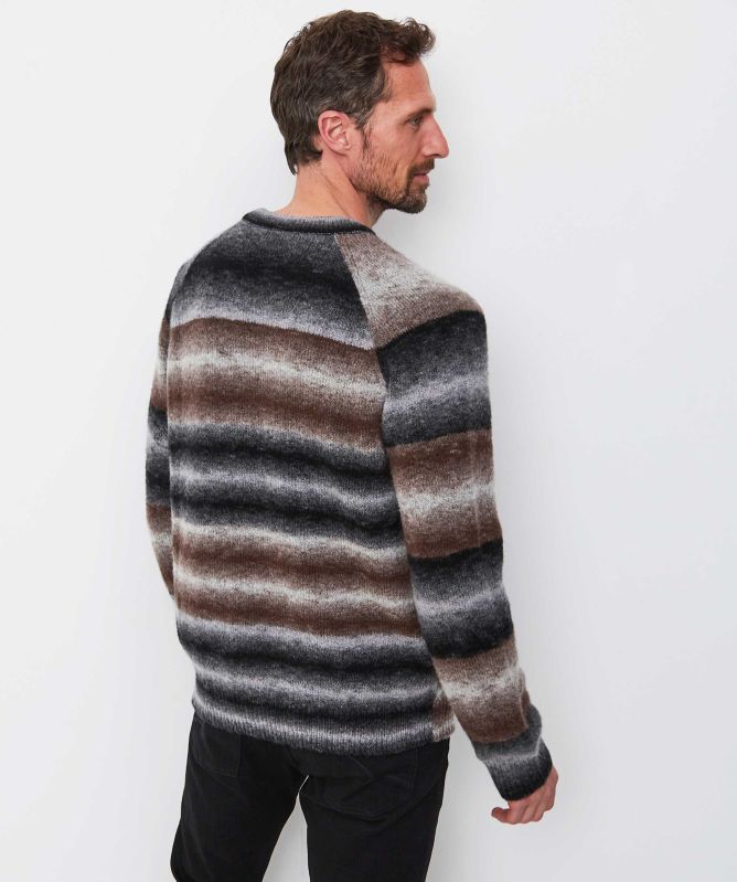 Paul Smith Merino Faded Stripe Jumper