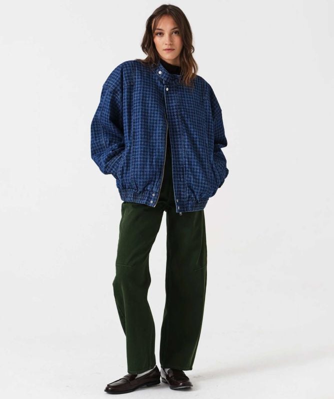 Seventy + Mochi Juno Oversized Bomber Jacket