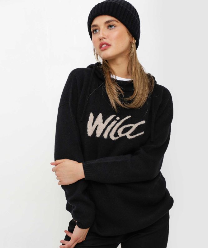 Eddy and Ivy Cashmere Merino Wild Hoodie